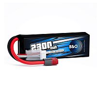Аккумулятор Li-po B&C 2300 MAH 11.1v (3s) 80C, T-Plug, Soft case
